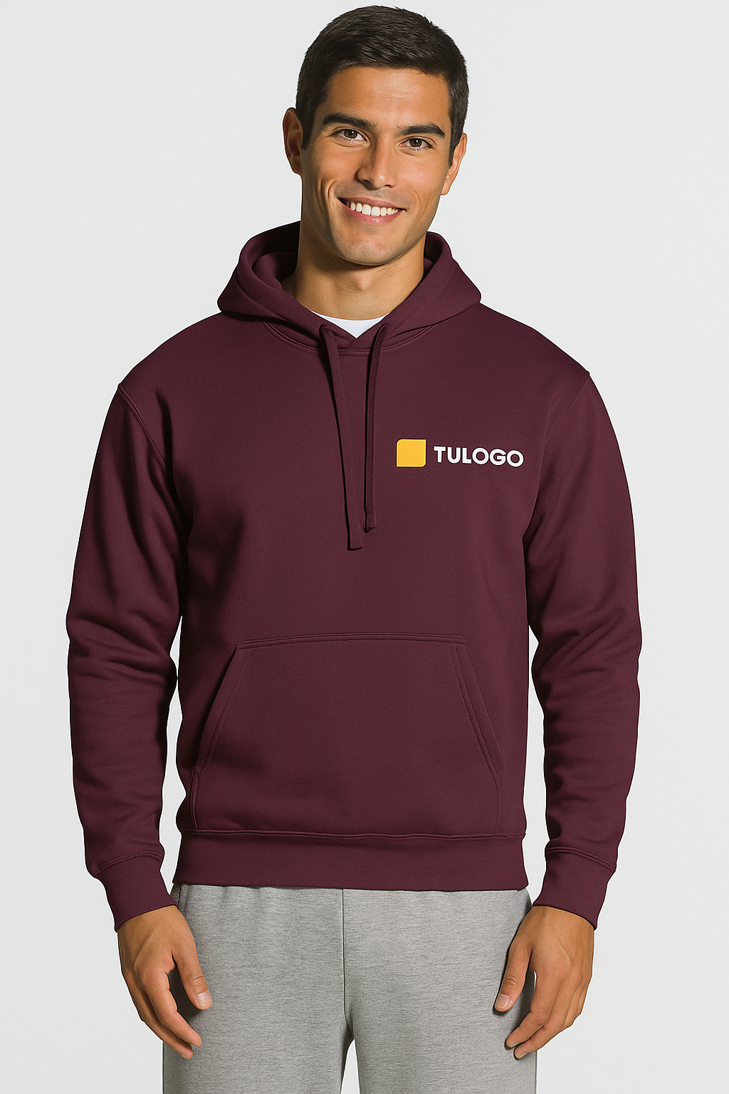 Sudadera Con Capucha y Bolsillo