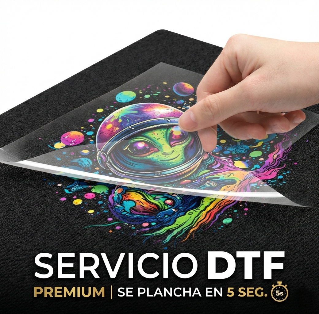 Transfer DTF Textil Premium extra fino