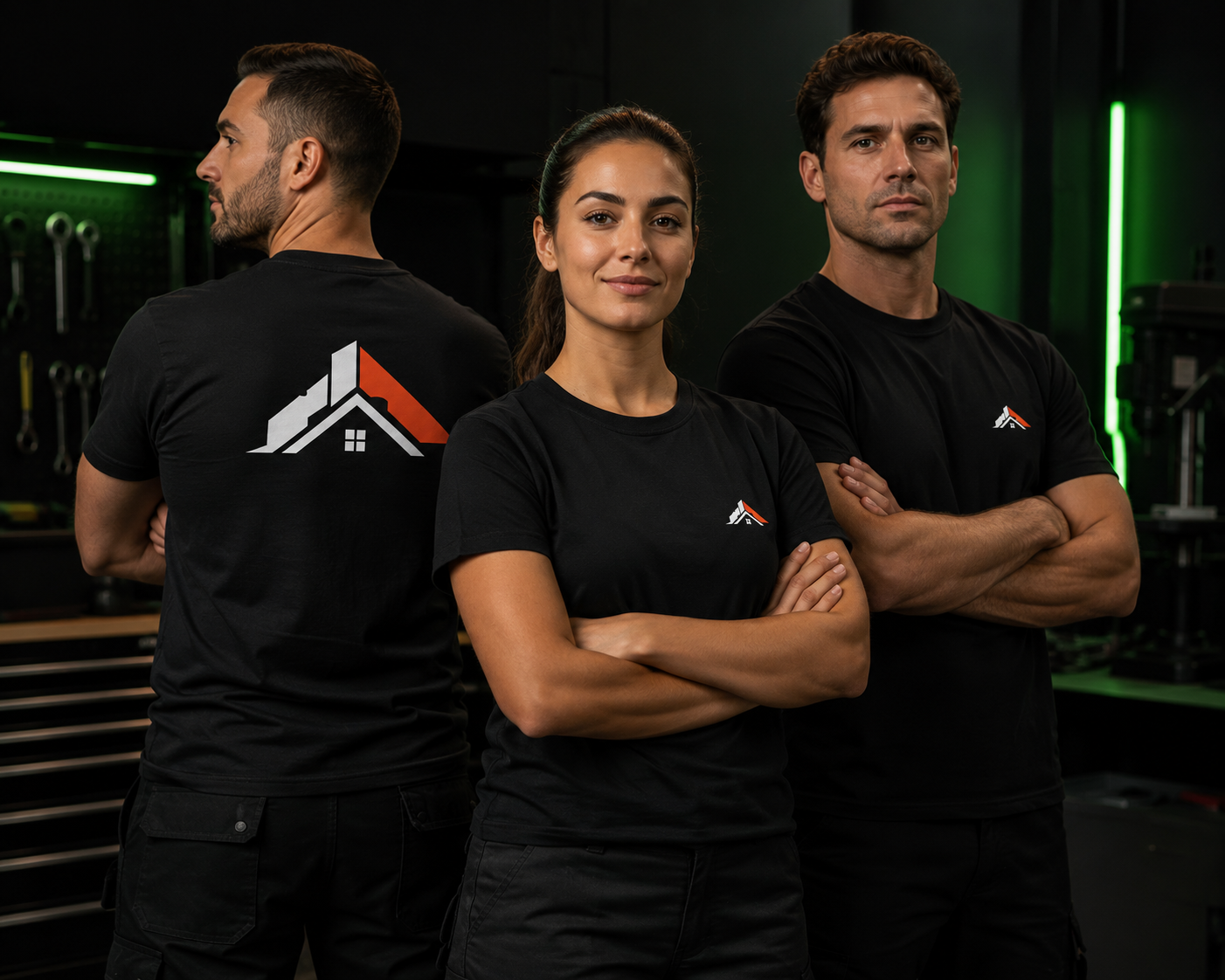 Pack 10 camisetas Personalizadas con logo para empresas