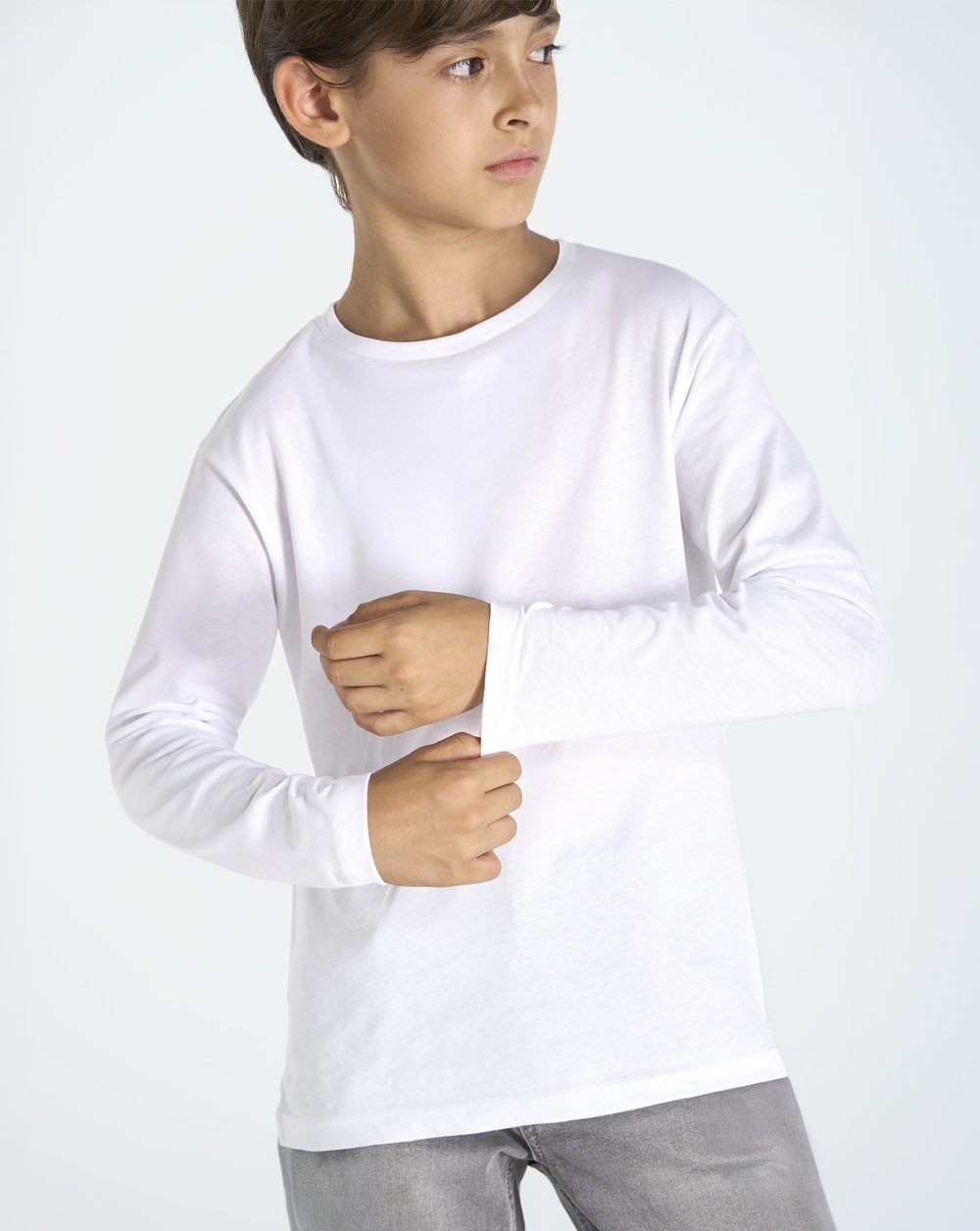 Camiseta niño manga larga personalizada