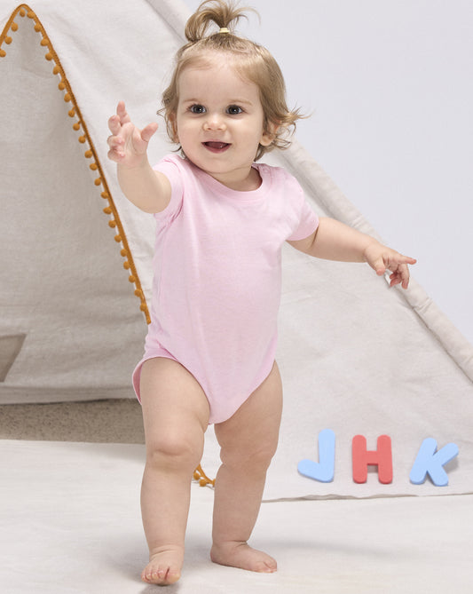 Body Personalizado para bebé unisex de manga corta Algodón