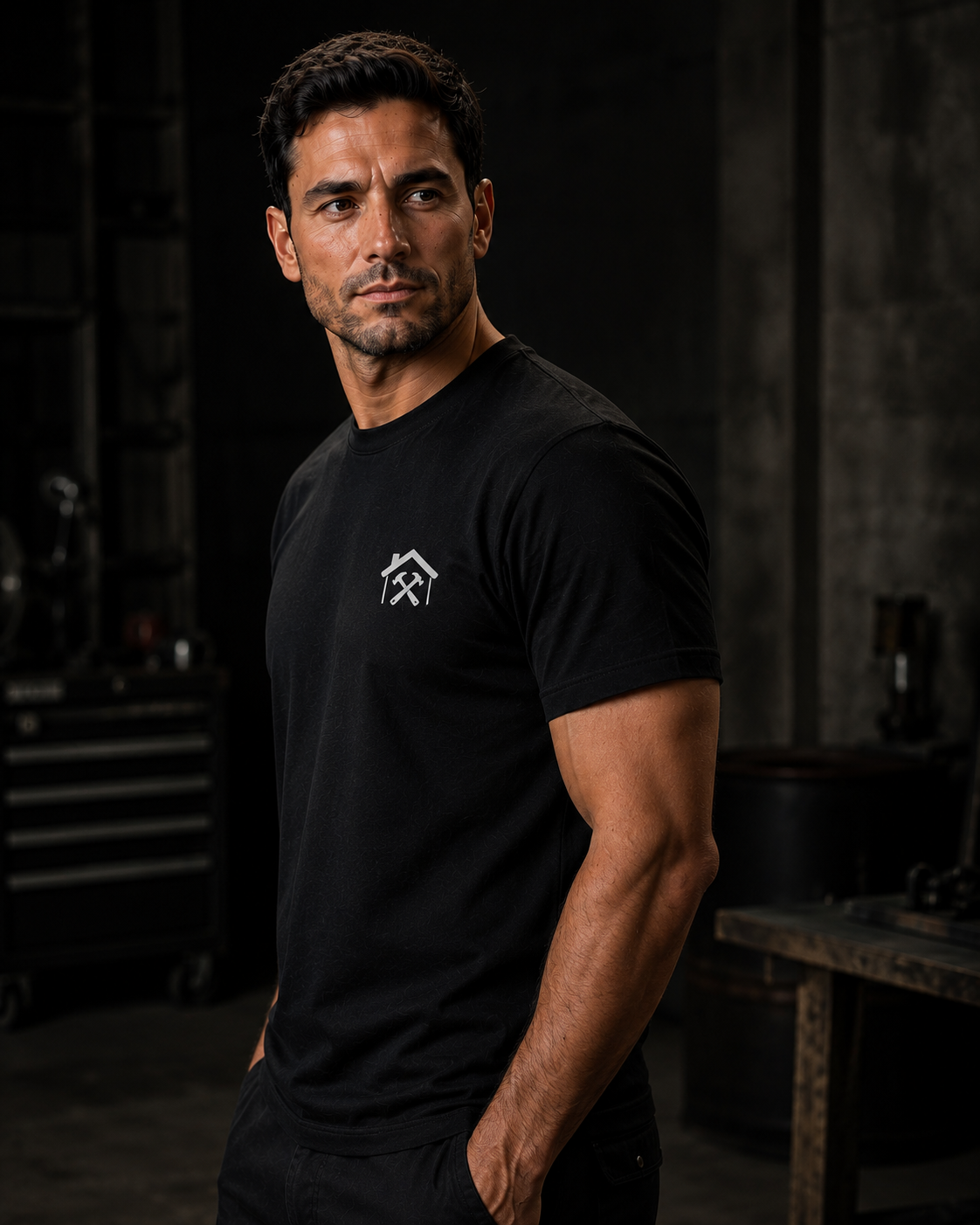 Camiseta Gruesa 190g Personalizada | Hombre Manga Corta