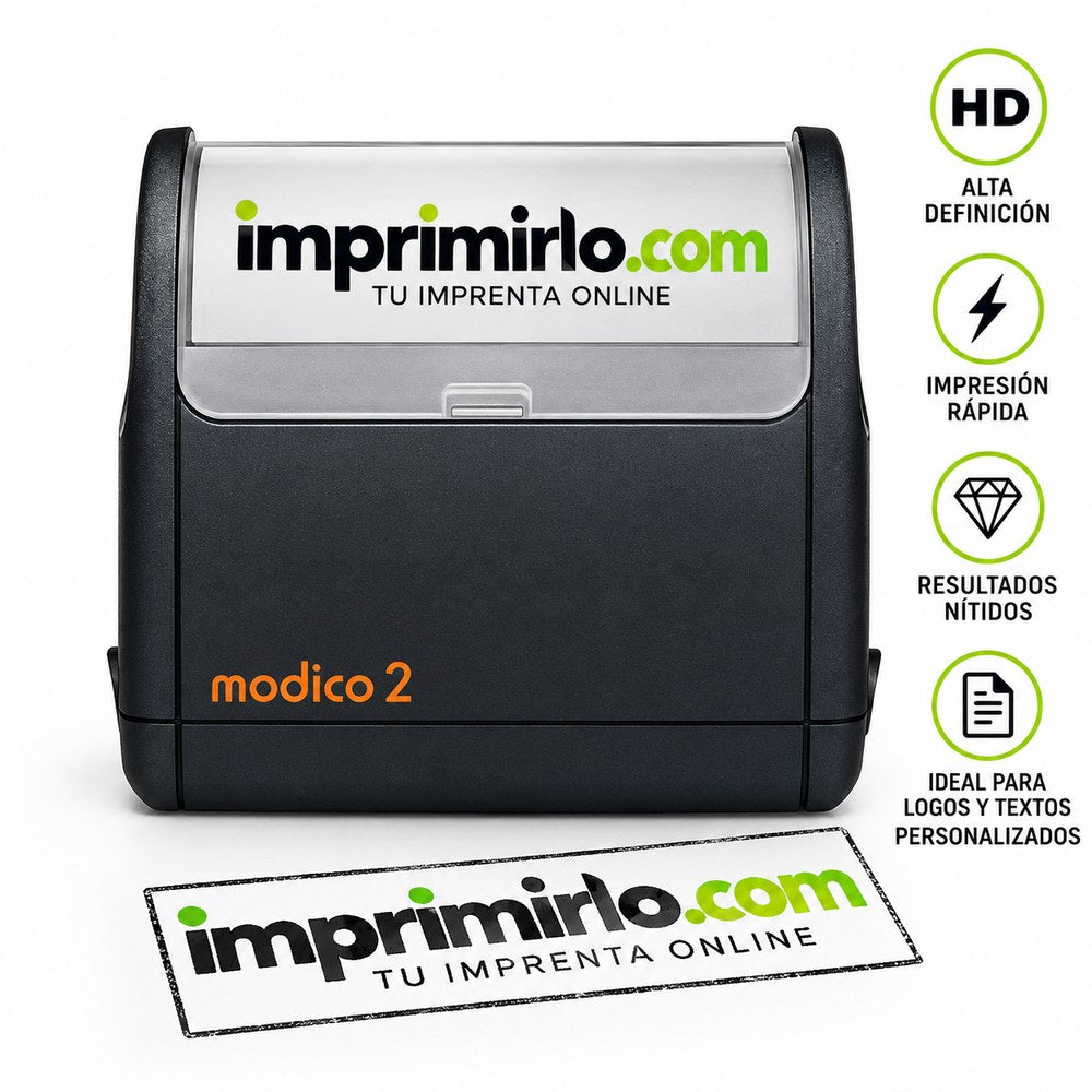 Sello personalizado Modico con logo