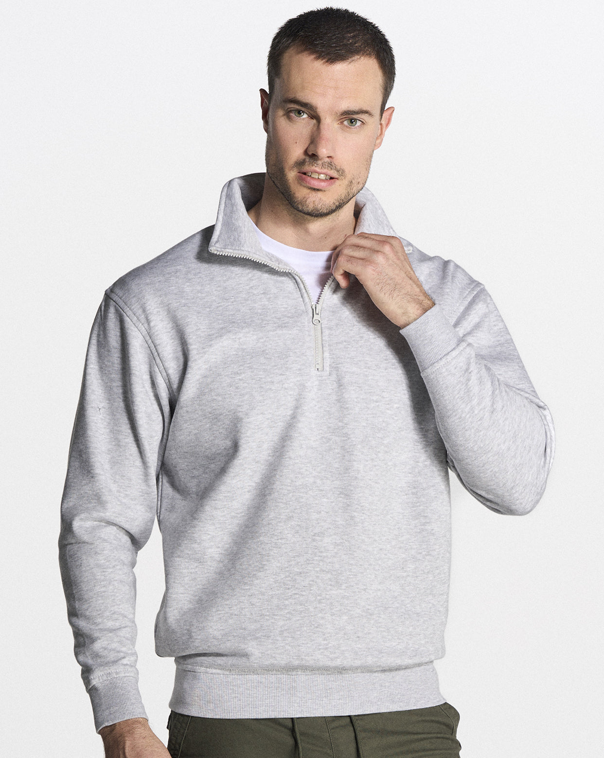 Sudadera Media Cremallera