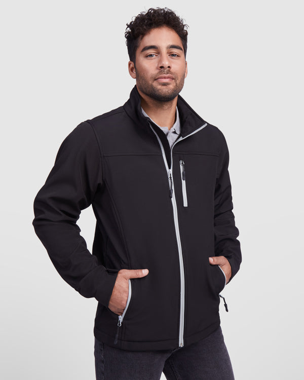 Chaqueta Softshell de Hombre Personalizada con Logo