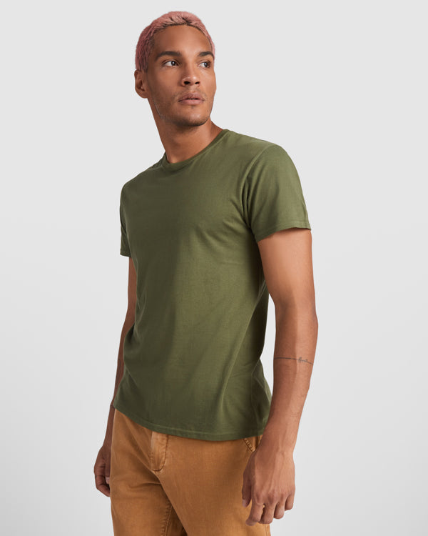 Camiseta de algodón personalizada con logo