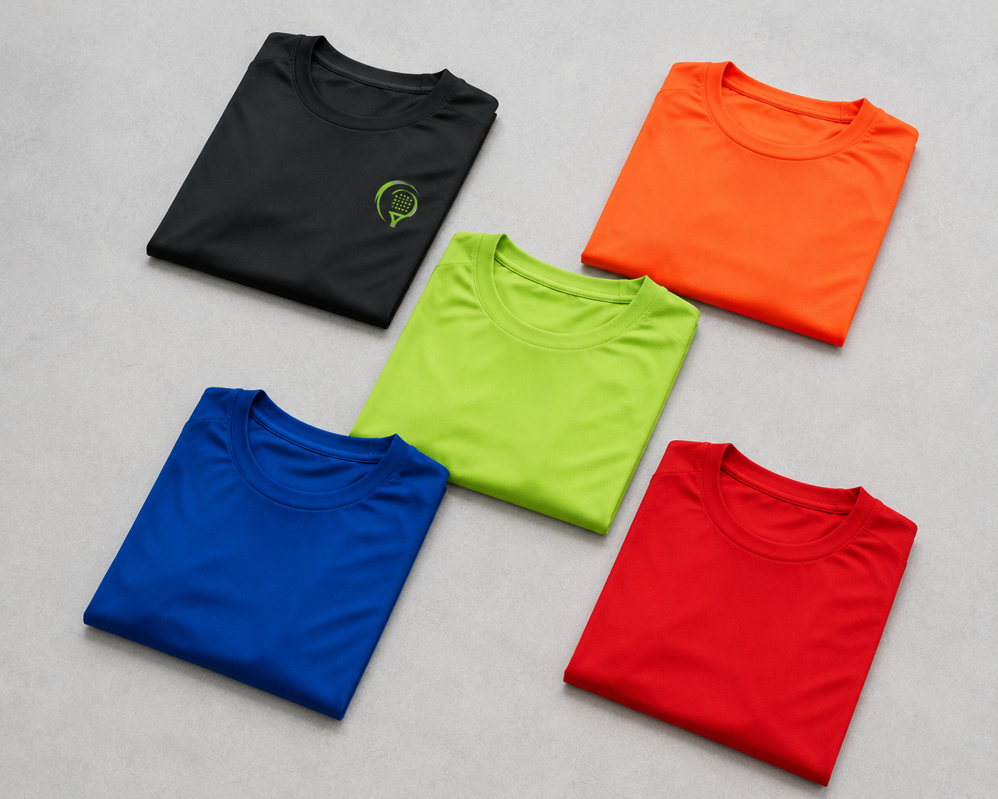 Camiseta Deportiva colores Fluor