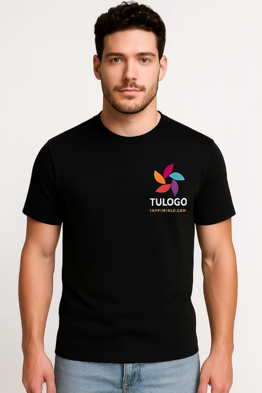 Camiseta Personalizada Logo Pecho Izquierdo