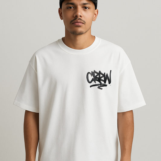 Camiseta Oversize Premium 240gr. Logo Pecho Izquierdo