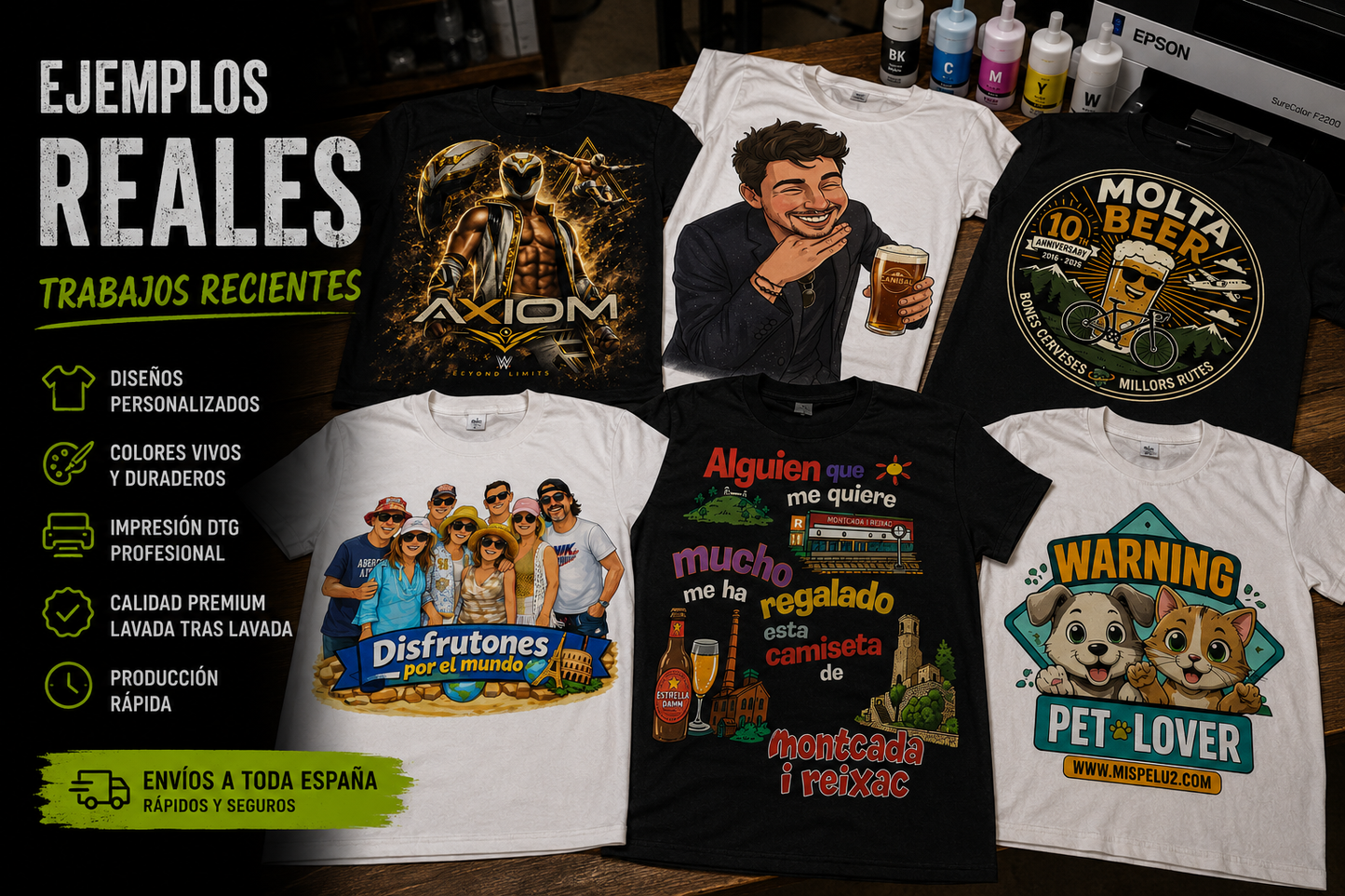 Camiseta Personalizada Express 24h