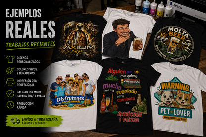 Camiseta Personalizada Express 24h