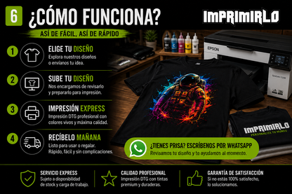 Camiseta Personalizada Express 24h