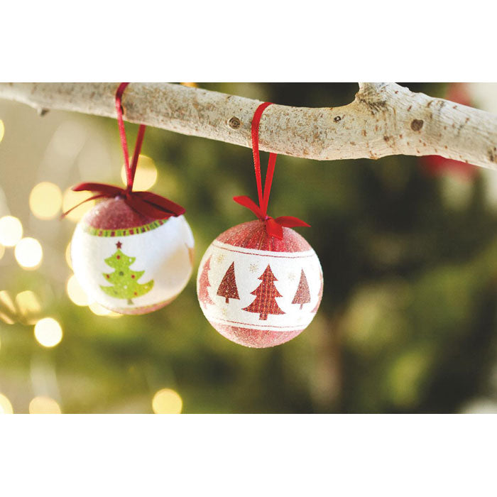 Bola de Navidad en caja, foto de ambiente