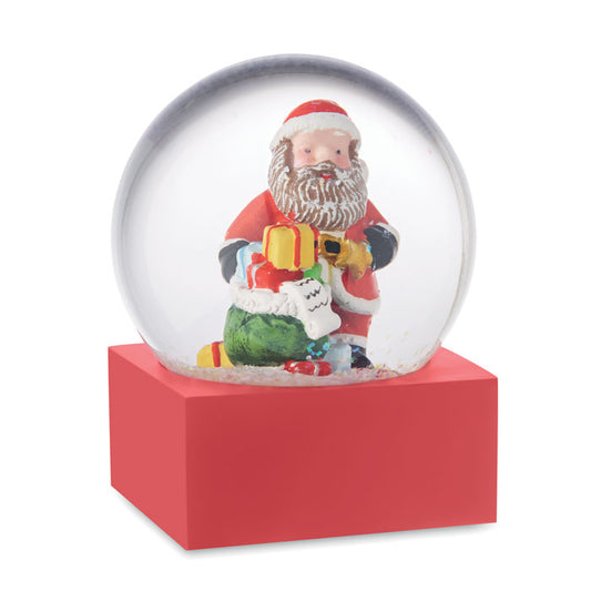 Bola de nieve de cristal personalizada