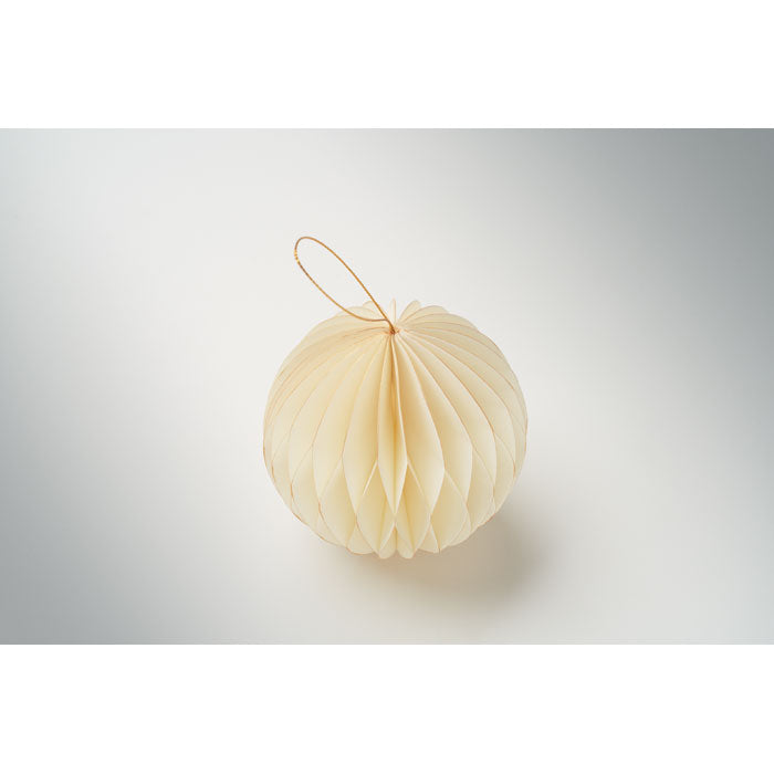 Adorno plegable de papel para Navidad, detalle