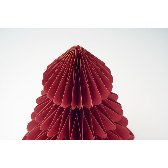 Árbol de Navidad de papel, detalle
