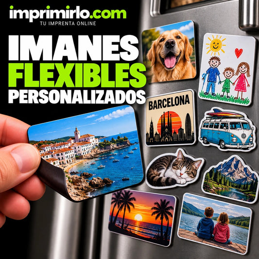 Imanes flexibles personalizados Imprimirlo
