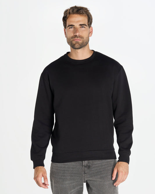 Sudadera de Cuello Redondo con modelo
