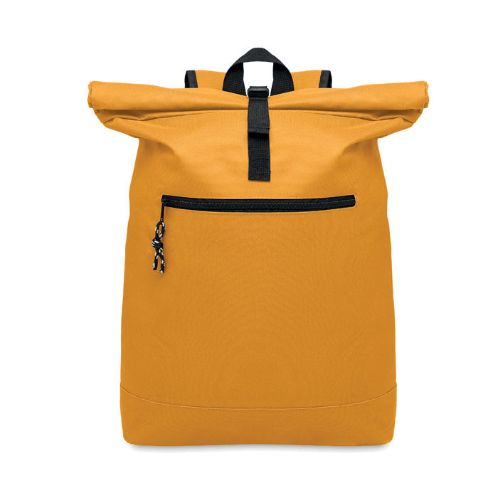 Mochila Roll Top para Portátil 15 Personalizada en color ocre