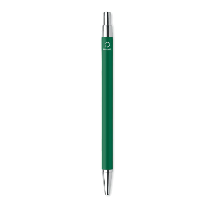 Bolígrafo de Aluminio Reciclado Personalizado en color verde