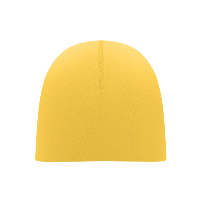 Gorro de Algodón Personalizado en color amarillo