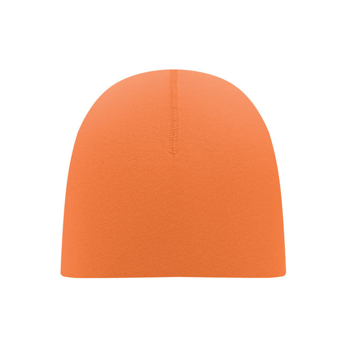 Gorro de Algodón Personalizado en color naranja