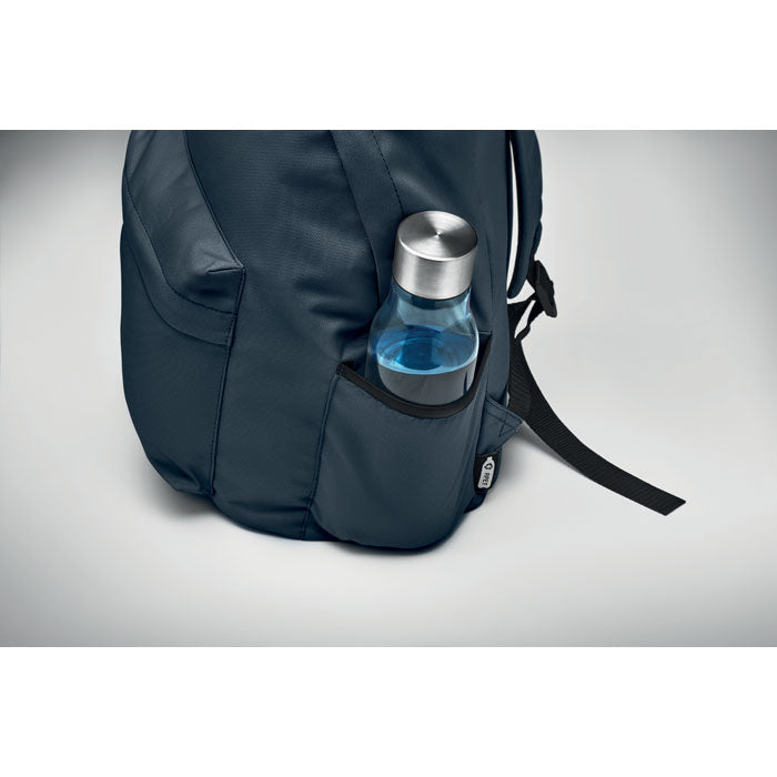 Mochila RPET con bolsillo, detalle