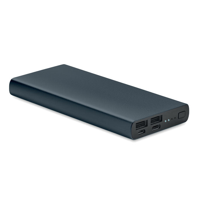 Powerbank 10000 mAh de Aluminio Personalizado en color french marino