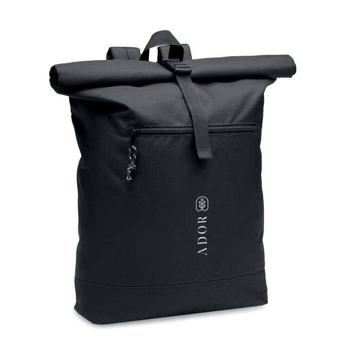 Mochila roll top RPET 600D personalizada
