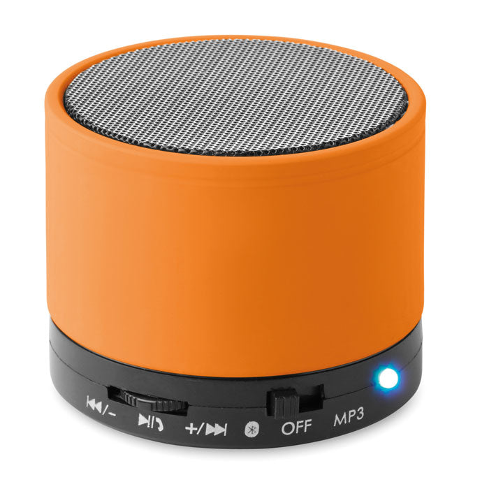 Altavoz Bluetooth Personalizado en color naranja