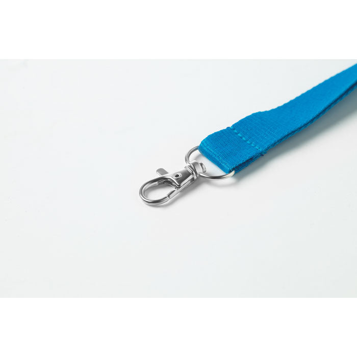 Lanyard personalizado 20 mm, vista trasera con gancho