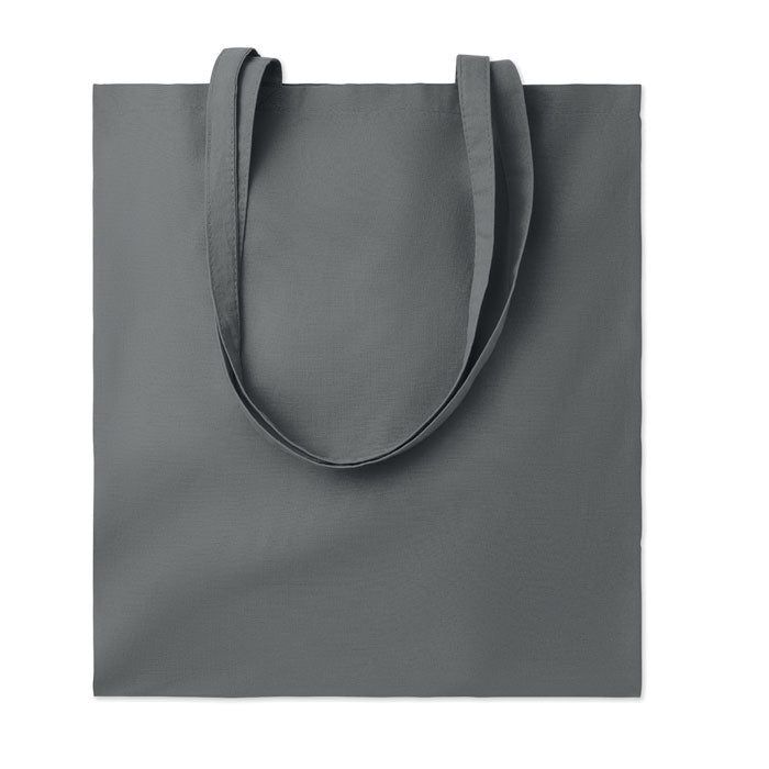 Bolsa de algodón gris piedra personalizada