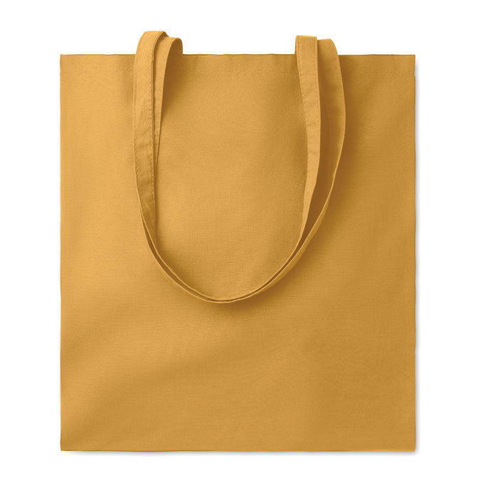Bolsa de algodón ocre personalizada
