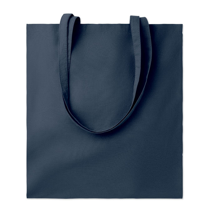 Bolsa de algodón de colores personalizada en color french marino