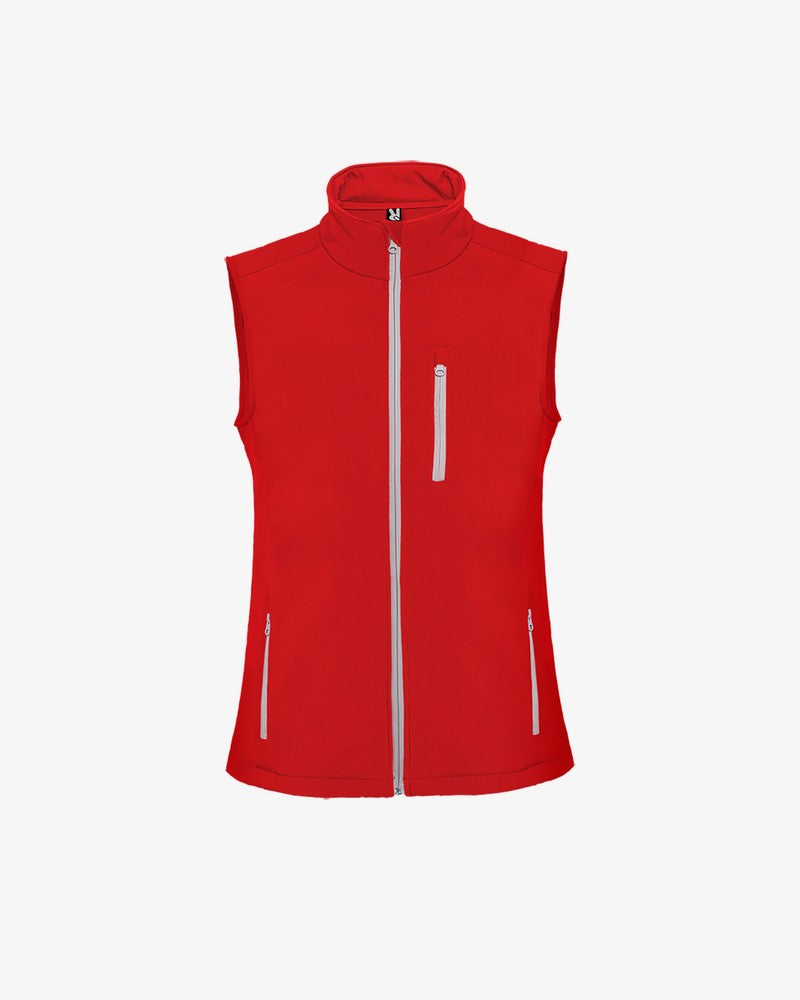 Chaleco softshell personalizado con logo