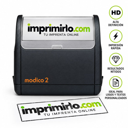 Sello personalizado Modico con logo