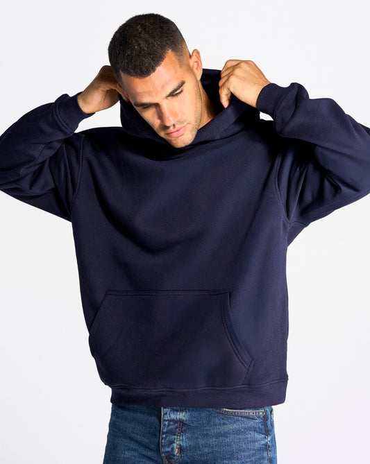 Sudadera Oversize Con Capucha y Bolsillo