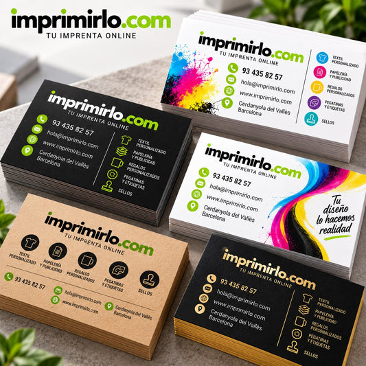 Tarjetas de visita personalizadas imprimirlo.com