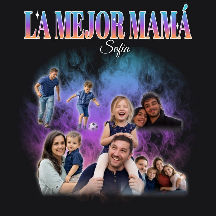 Camiseta «bootleg» con tus fotos