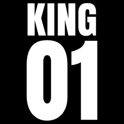BLACK KING - Camiseta Personalizada KING con tu numero Design