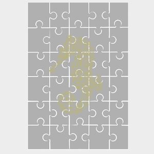 Puzzle de madera de 30 piezas Vertical Thumbnail