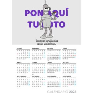 Calendario de 1 sola lámina 2025 Thumbnail