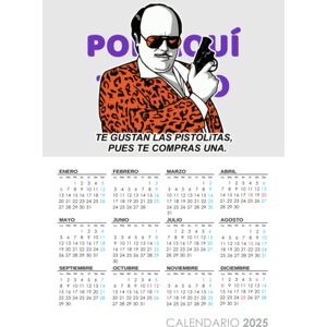 Calendario de 1 sola lámina 2025 Thumbnail