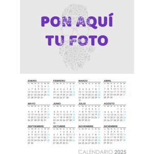 Calendario de 1 sola lámina 2025 Thumbnail