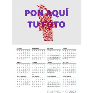 Calendario de 1 sola lámina 2025 Thumbnail