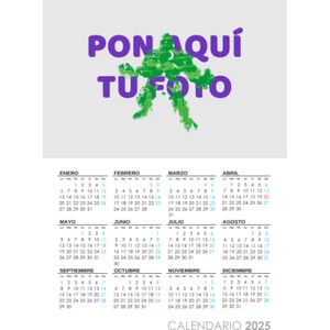 Calendario de 1 sola lámina 2025 Thumbnail