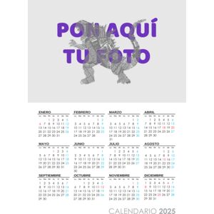 Calendario de 1 sola lámina 2025 Thumbnail