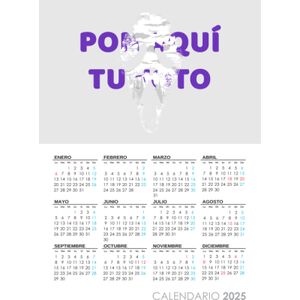 Calendario de 1 sola lámina 2025 Thumbnail