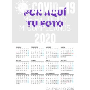 Calendario de 1 sola lámina 2025 Thumbnail