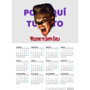 Calendario de 1 sola lámina 2025 Thumbnail